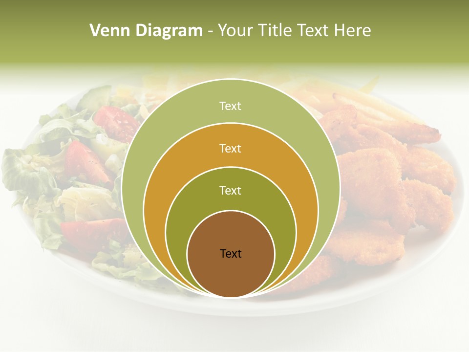 Chop Grilled Food PowerPoint Template