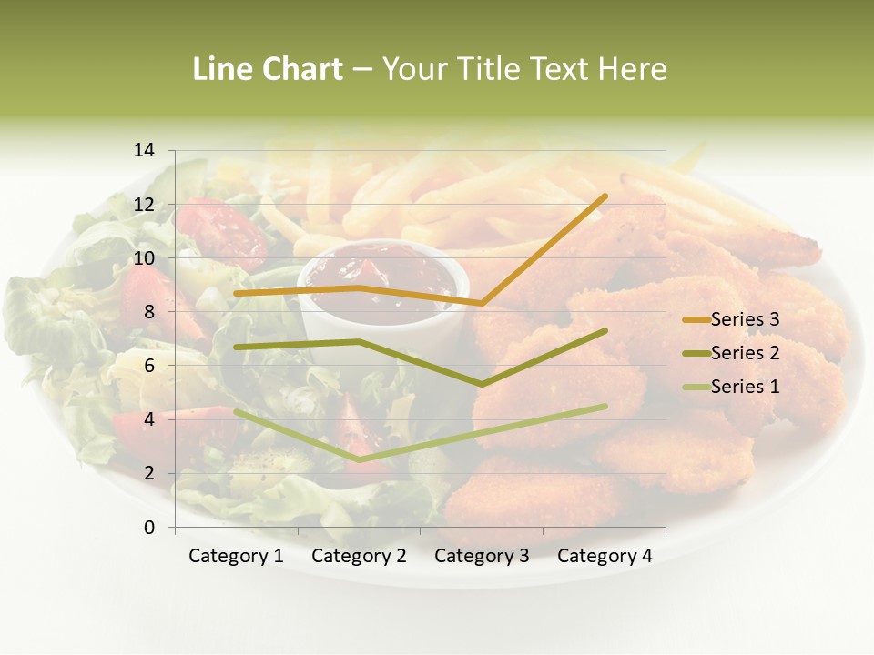 Chop Grilled Food PowerPoint Template