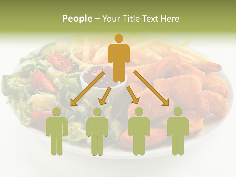 Chop Grilled Food PowerPoint Template