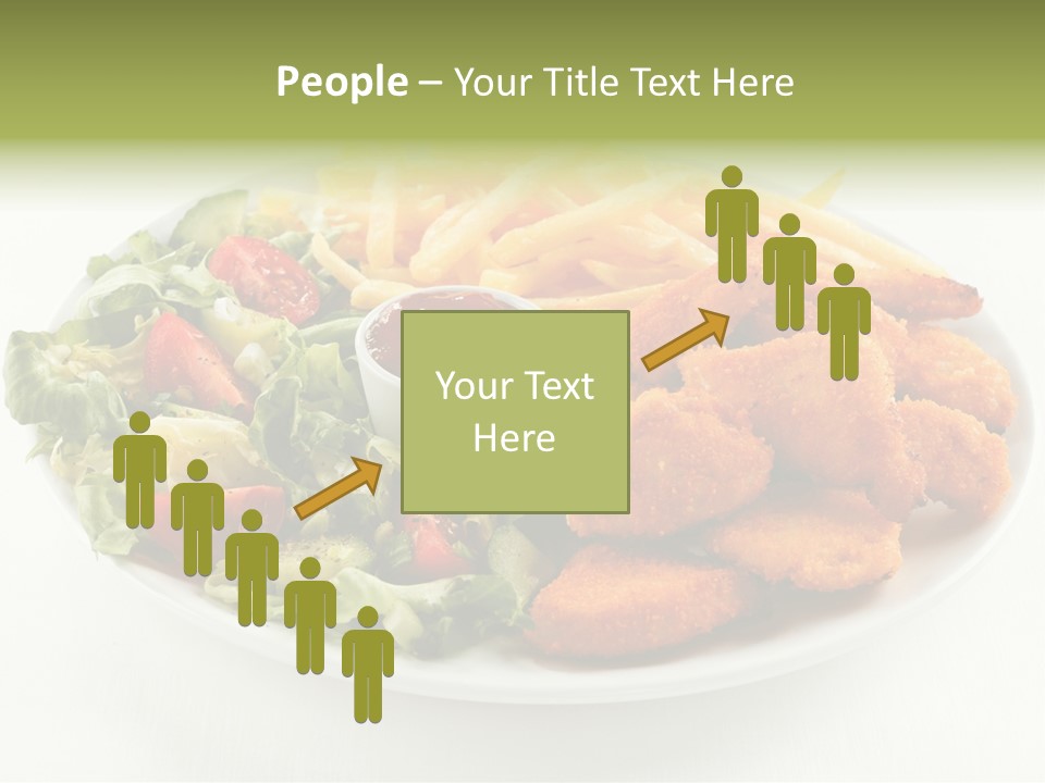 Chop Grilled Food PowerPoint Template