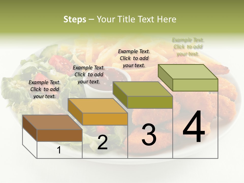 Chop Grilled Food PowerPoint Template