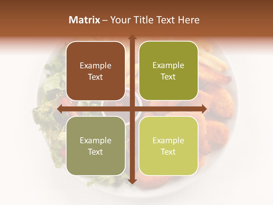 Restaurant Portion Potato PowerPoint Template