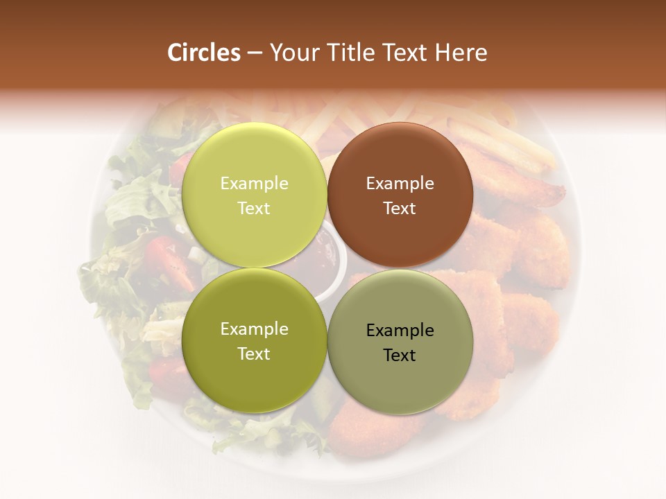 Restaurant Portion Potato PowerPoint Template