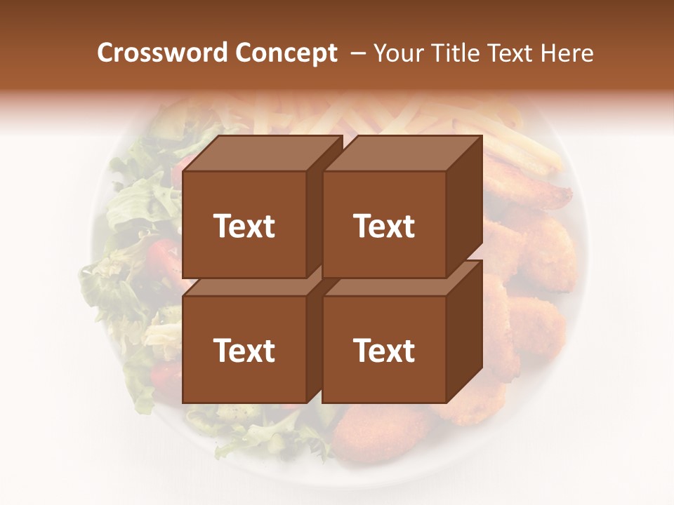 Restaurant Portion Potato PowerPoint Template