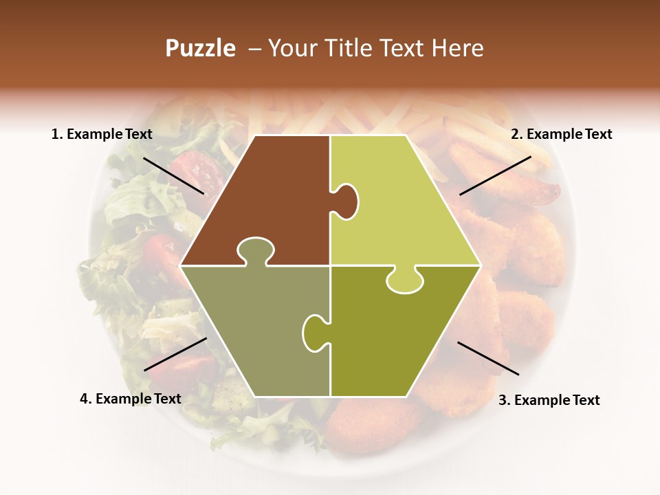 Restaurant Portion Potato PowerPoint Template