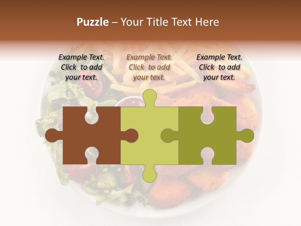 Restaurant Portion Potato PowerPoint Template