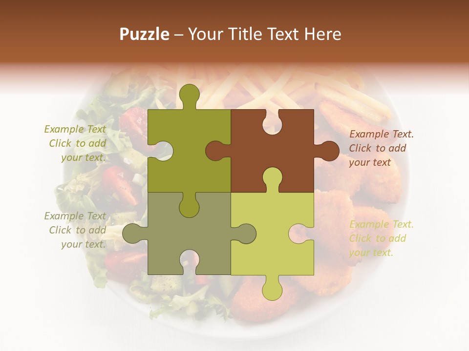 Restaurant Portion Potato PowerPoint Template