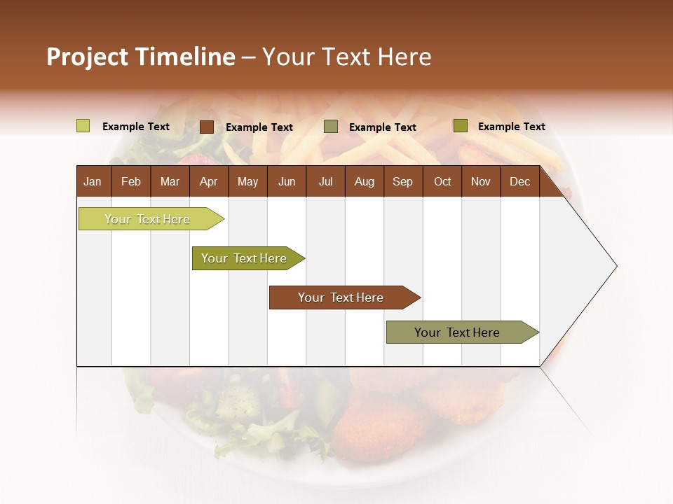 Restaurant Portion Potato PowerPoint Template