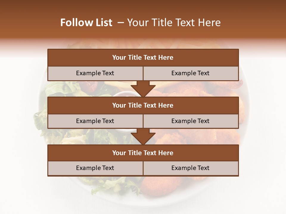 Restaurant Portion Potato PowerPoint Template