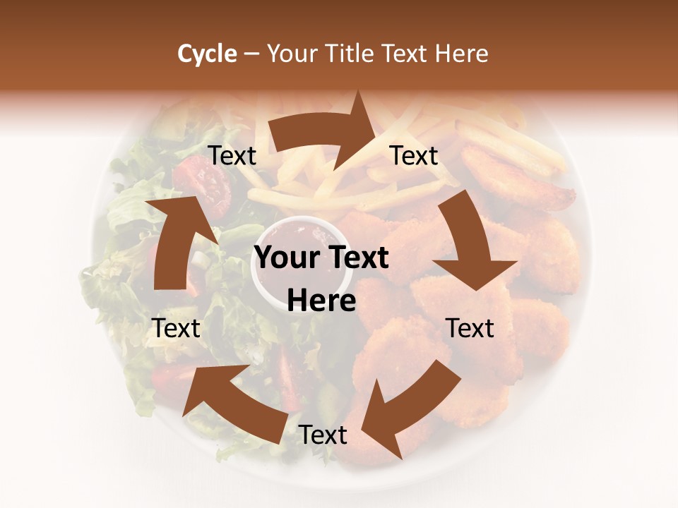 Restaurant Portion Potato PowerPoint Template