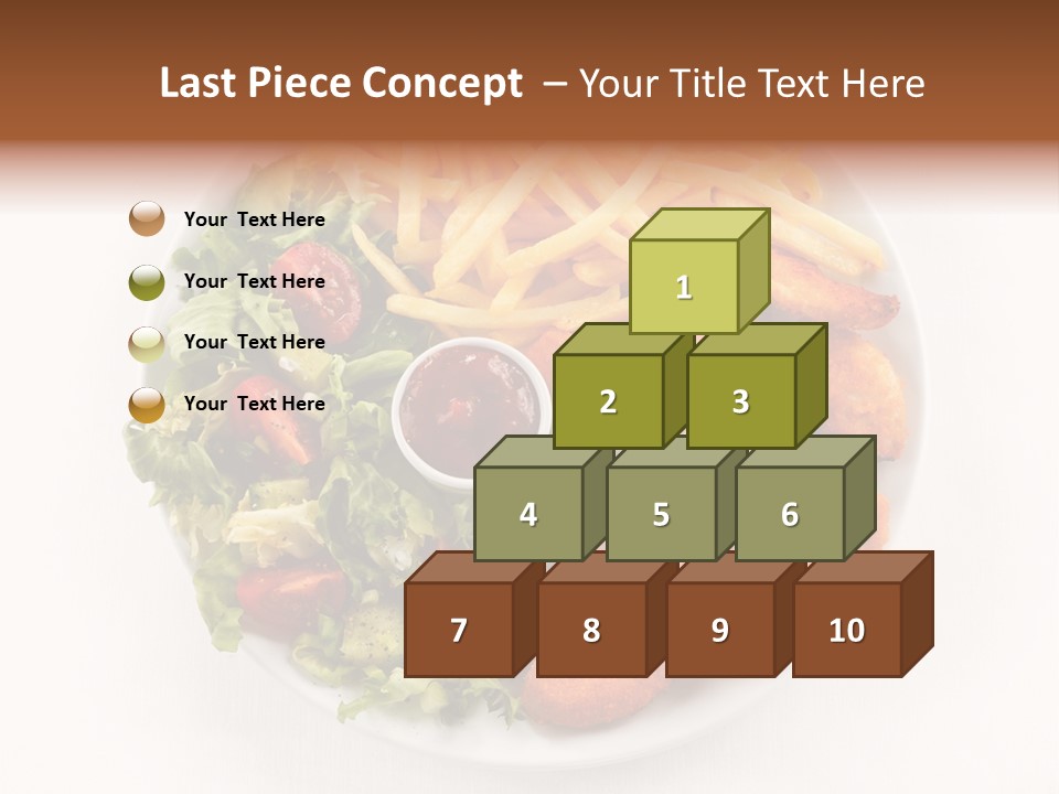 Restaurant Portion Potato PowerPoint Template