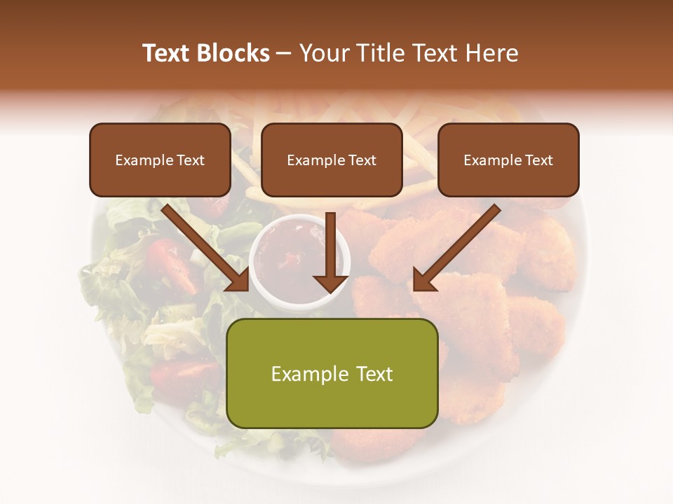 Restaurant Portion Potato PowerPoint Template