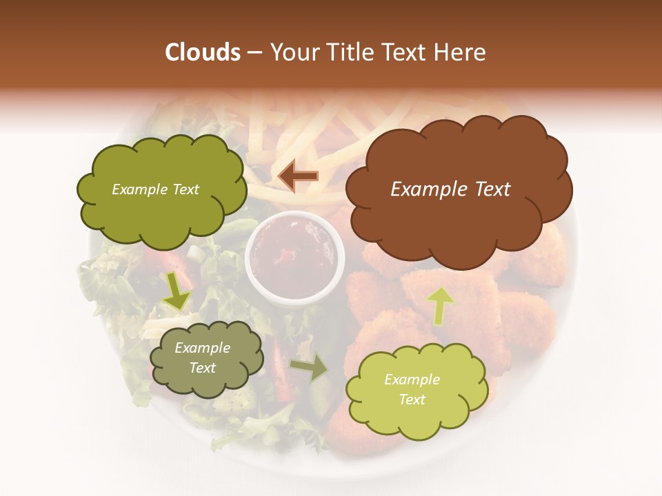 Restaurant Portion Potato PowerPoint Template