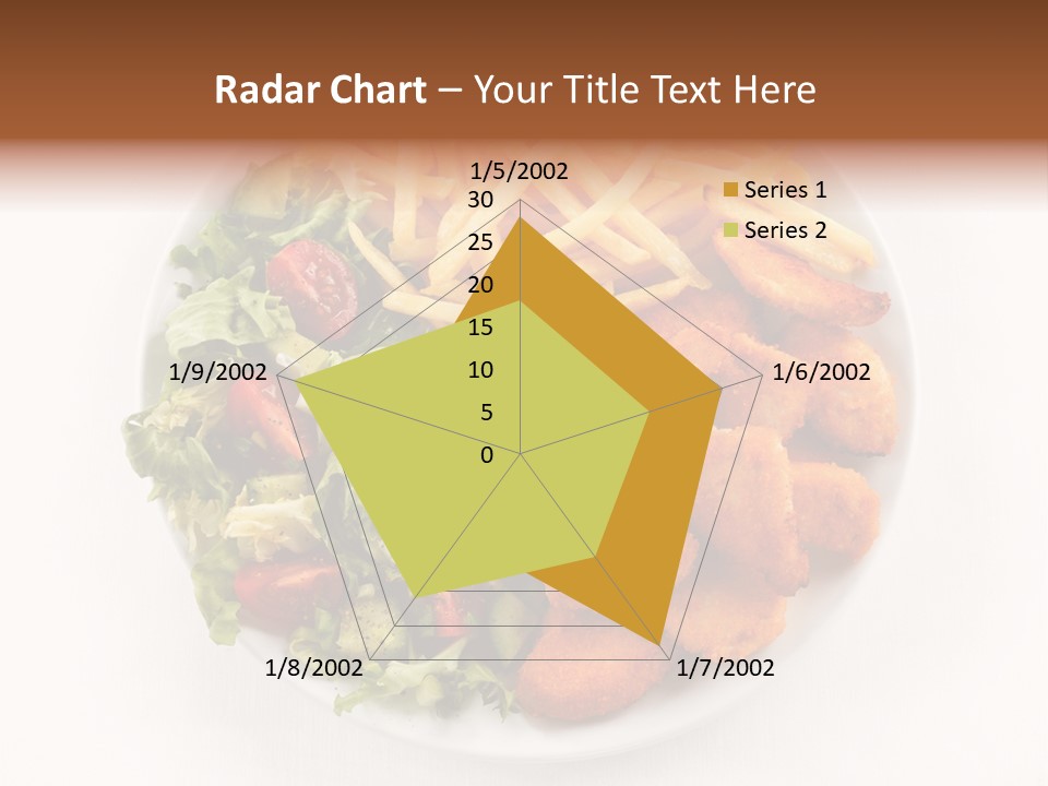 Restaurant Portion Potato PowerPoint Template