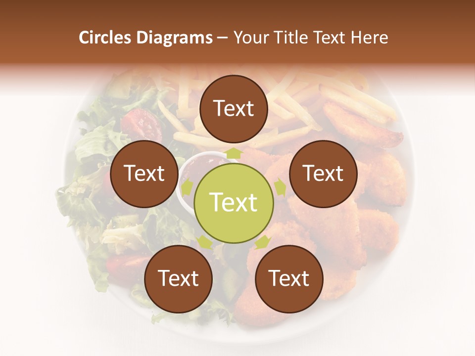 Restaurant Portion Potato PowerPoint Template