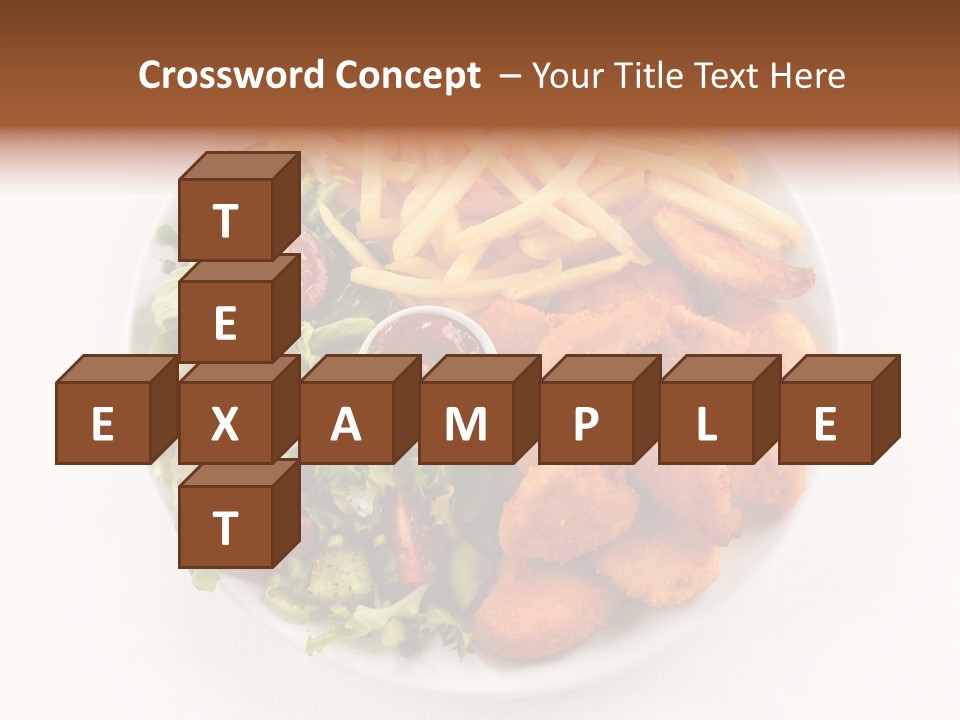 Restaurant Portion Potato PowerPoint Template