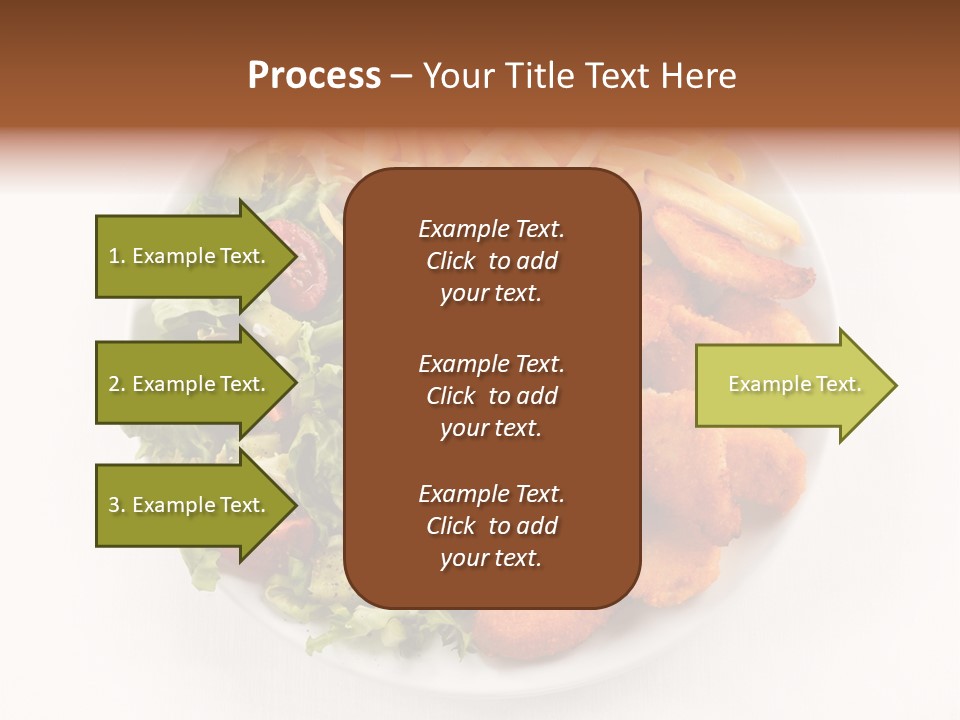 Restaurant Portion Potato PowerPoint Template