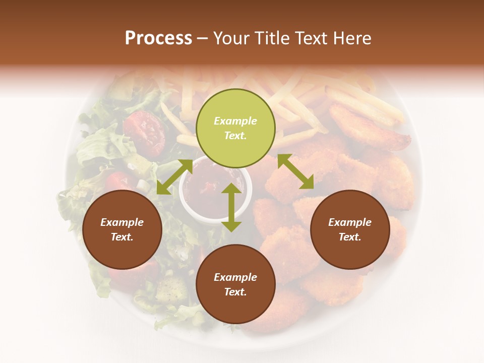 Restaurant Portion Potato PowerPoint Template