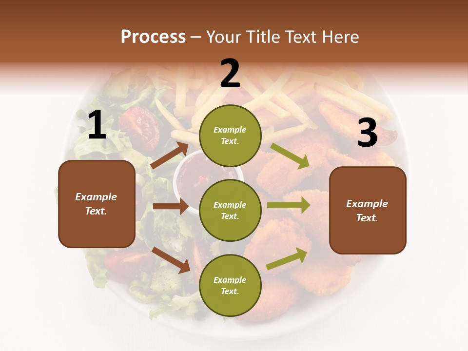 Restaurant Portion Potato PowerPoint Template