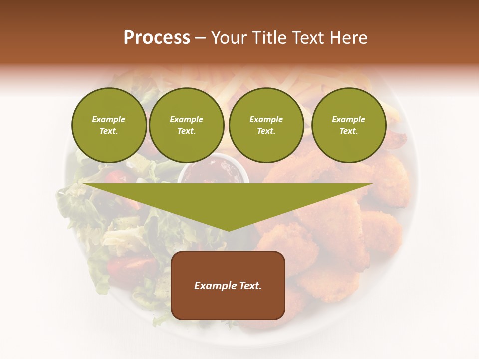 Restaurant Portion Potato PowerPoint Template