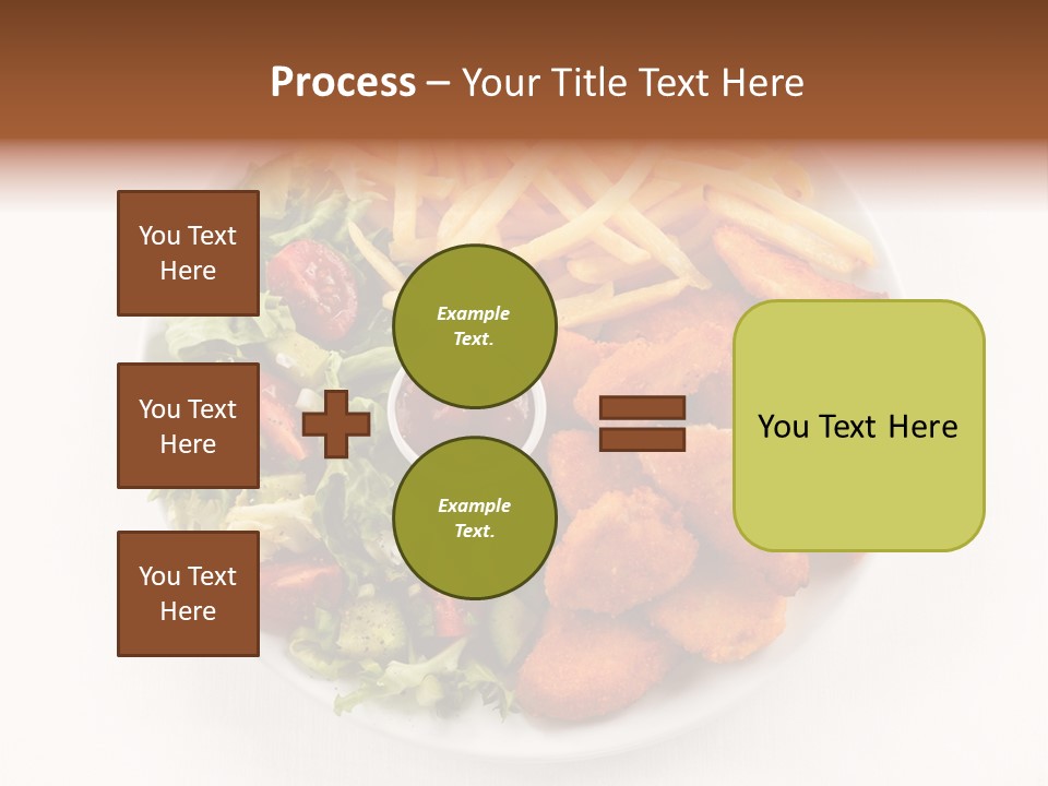 Restaurant Portion Potato PowerPoint Template