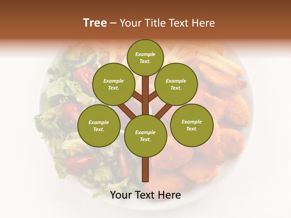 Restaurant Portion Potato PowerPoint Template