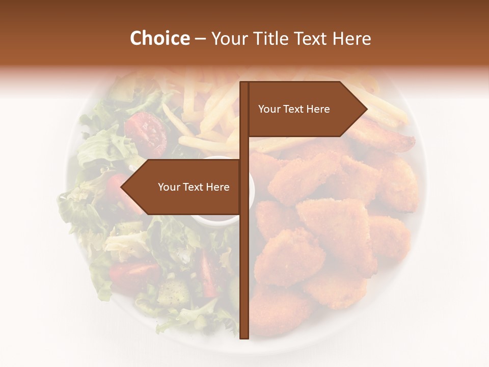 Restaurant Portion Potato PowerPoint Template