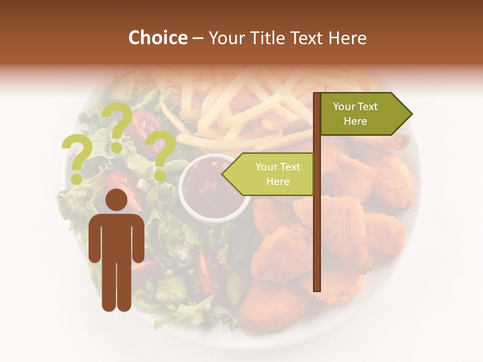 Restaurant Portion Potato PowerPoint Template
