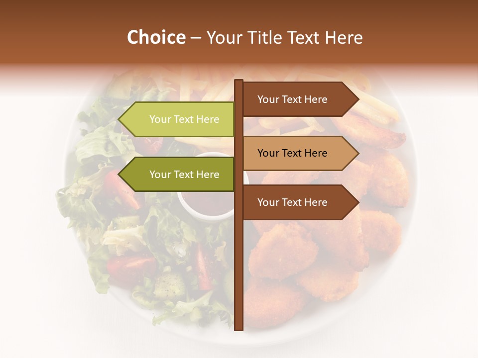 Restaurant Portion Potato PowerPoint Template