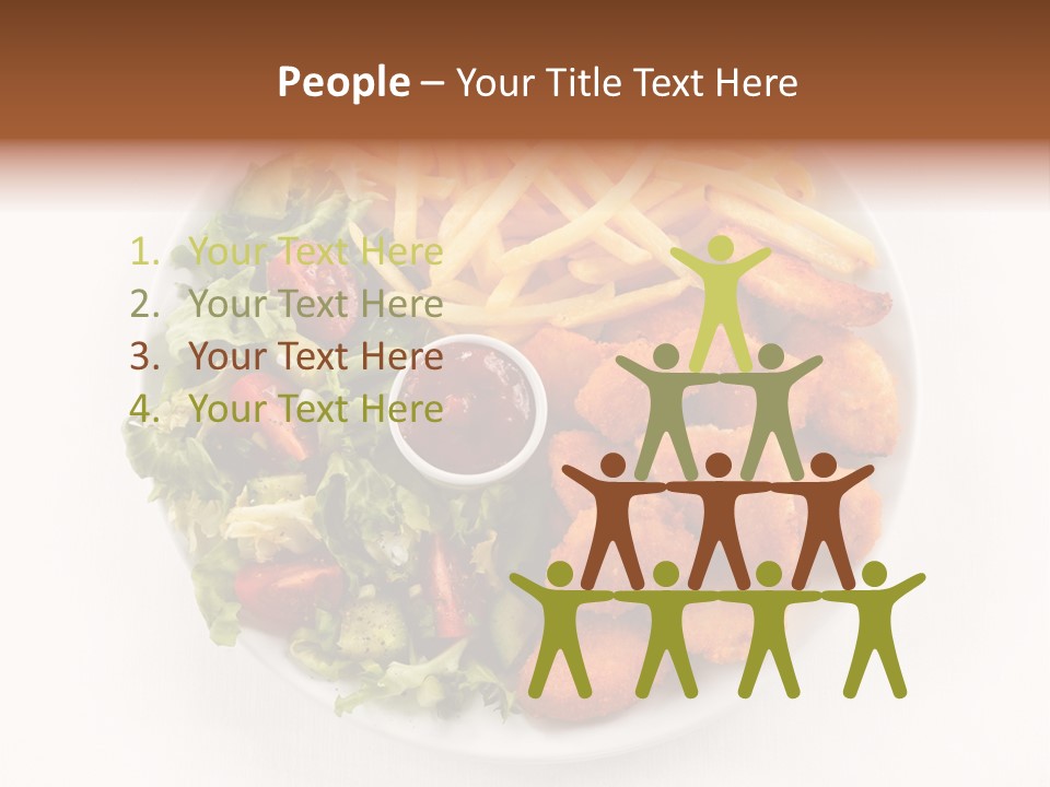 Restaurant Portion Potato PowerPoint Template
