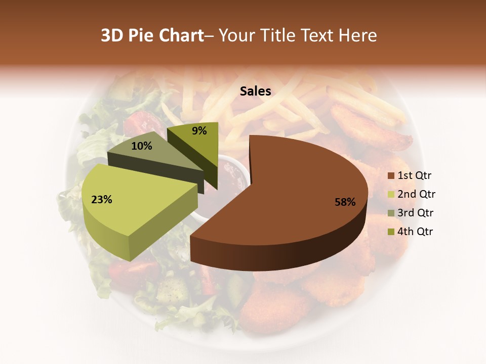 Restaurant Portion Potato PowerPoint Template
