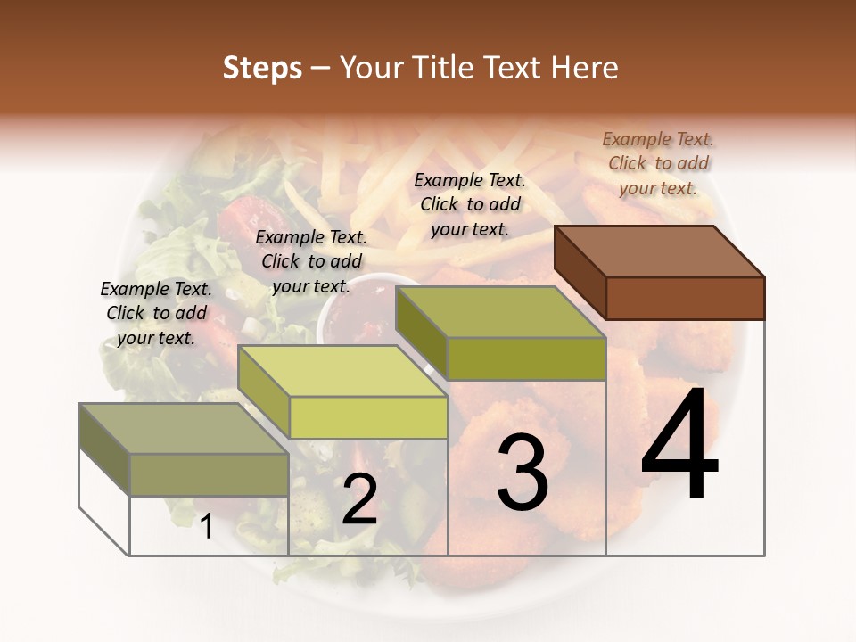 Restaurant Portion Potato PowerPoint Template