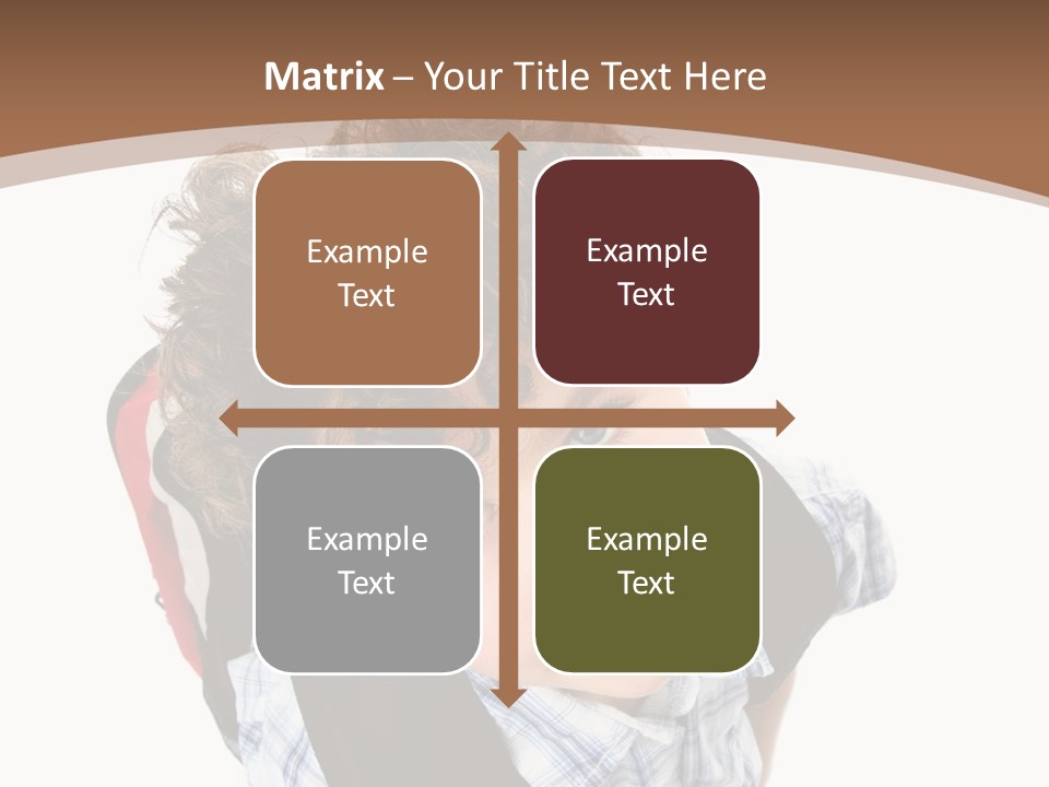 Background Kid Angle PowerPoint Template