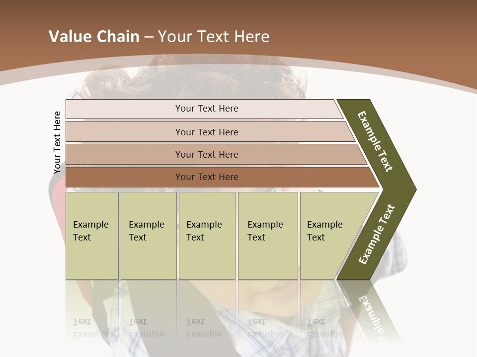 Background Kid Angle PowerPoint Template