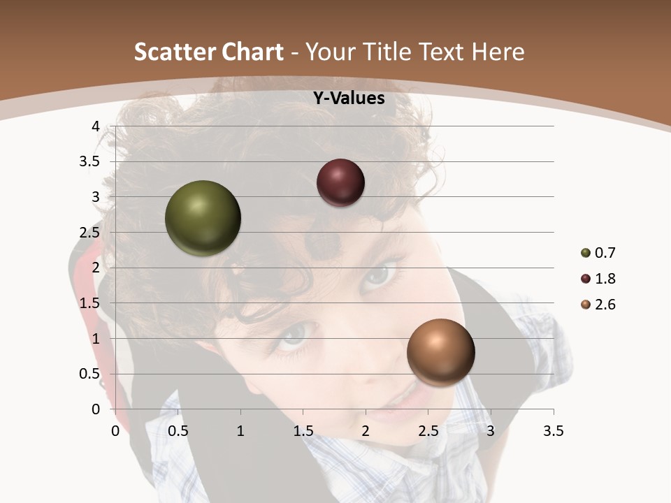 Background Kid Angle PowerPoint Template