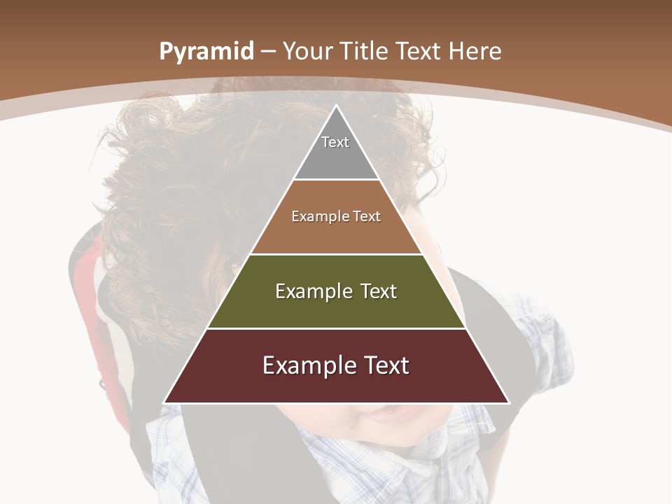 Background Kid Angle PowerPoint Template