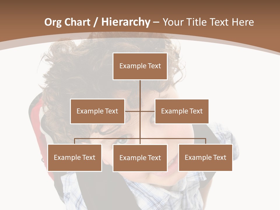 Background Kid Angle PowerPoint Template