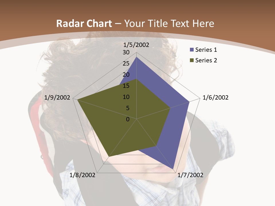 Background Kid Angle PowerPoint Template