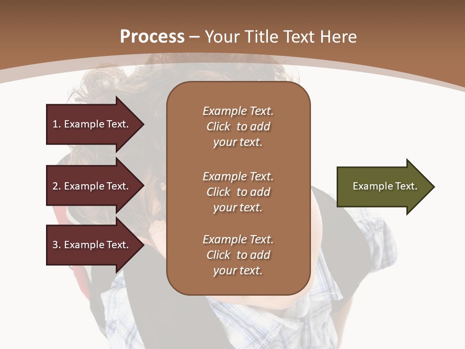 Background Kid Angle PowerPoint Template