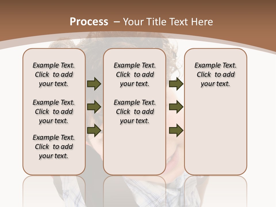Background Kid Angle PowerPoint Template
