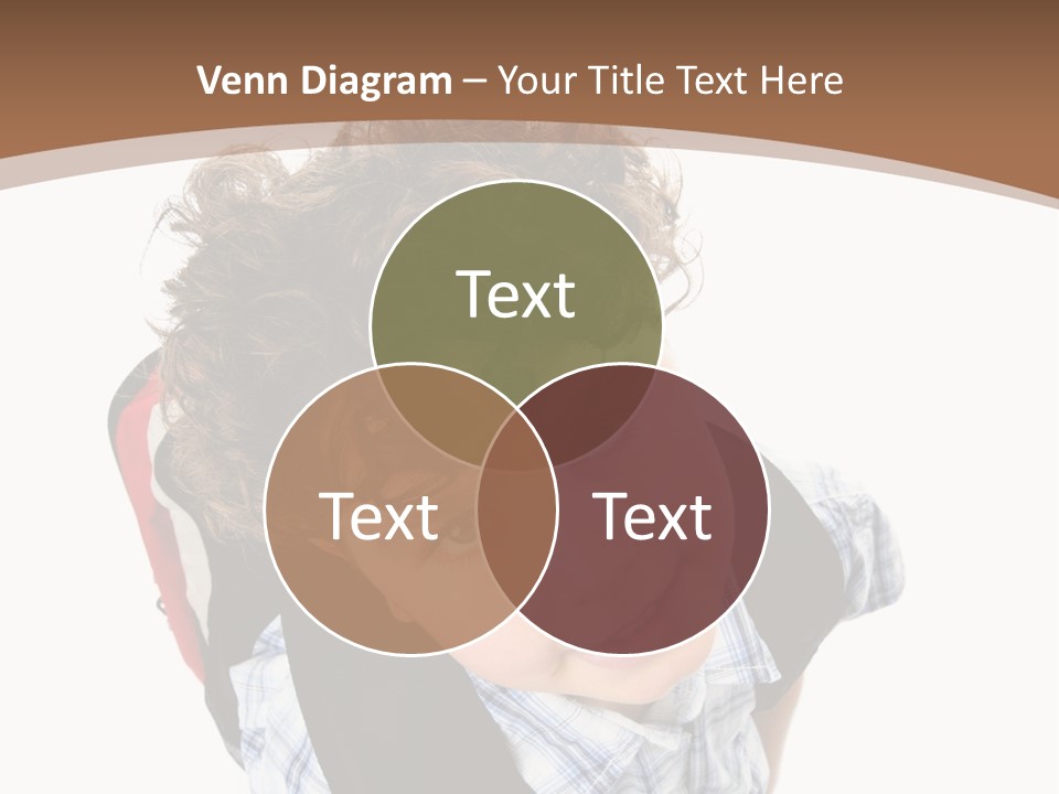 Background Kid Angle PowerPoint Template