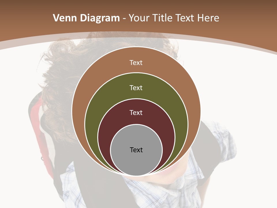 Background Kid Angle PowerPoint Template