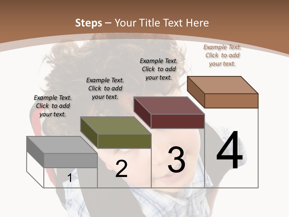 Background Kid Angle PowerPoint Template