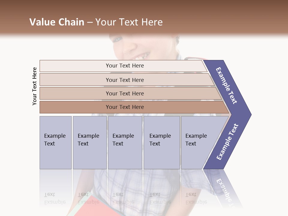 Education Schoolboy Pupil PowerPoint Template