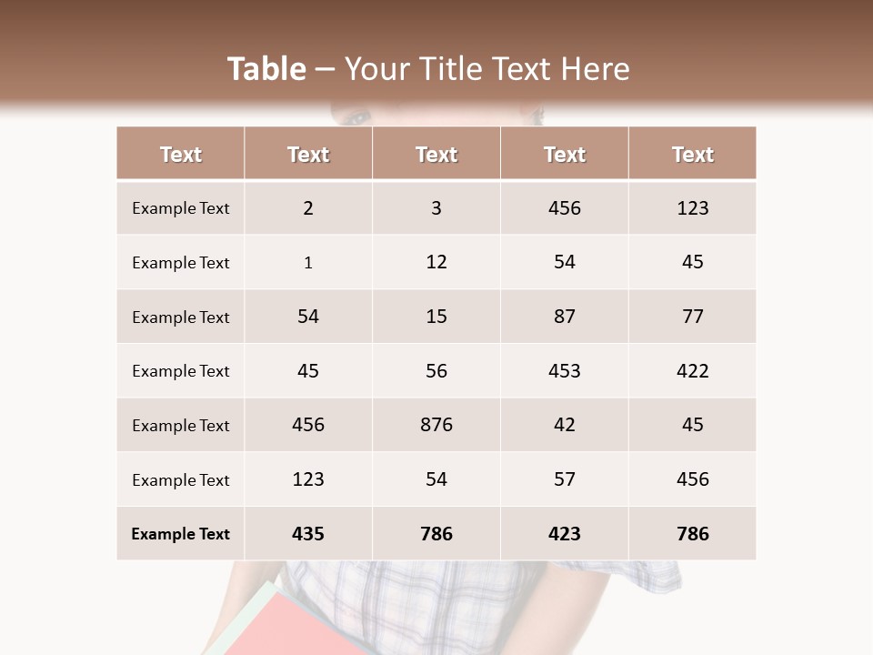 Education Schoolboy Pupil PowerPoint Template
