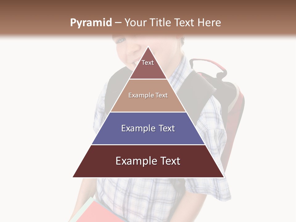 Education Schoolboy Pupil PowerPoint Template