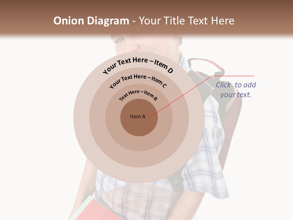 Education Schoolboy Pupil PowerPoint Template