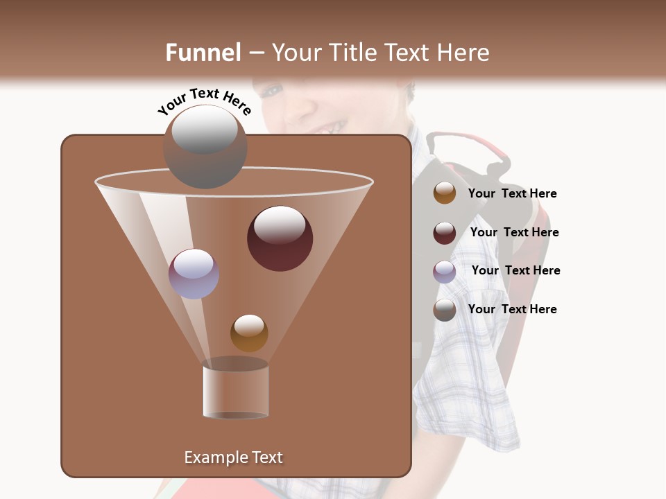 Education Schoolboy Pupil PowerPoint Template