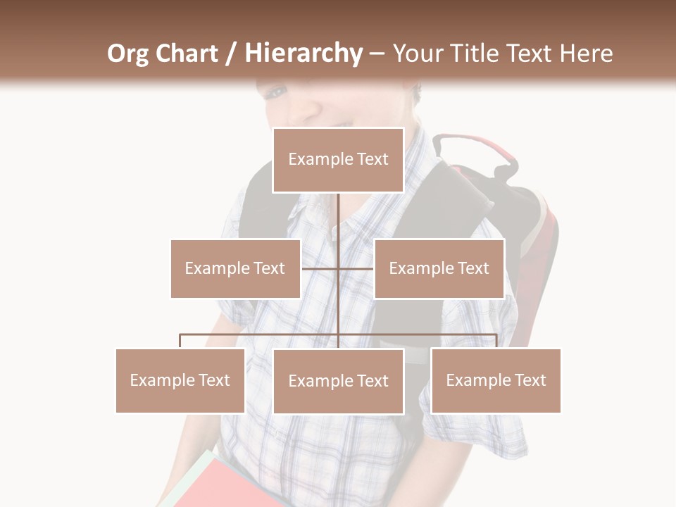 Education Schoolboy Pupil PowerPoint Template
