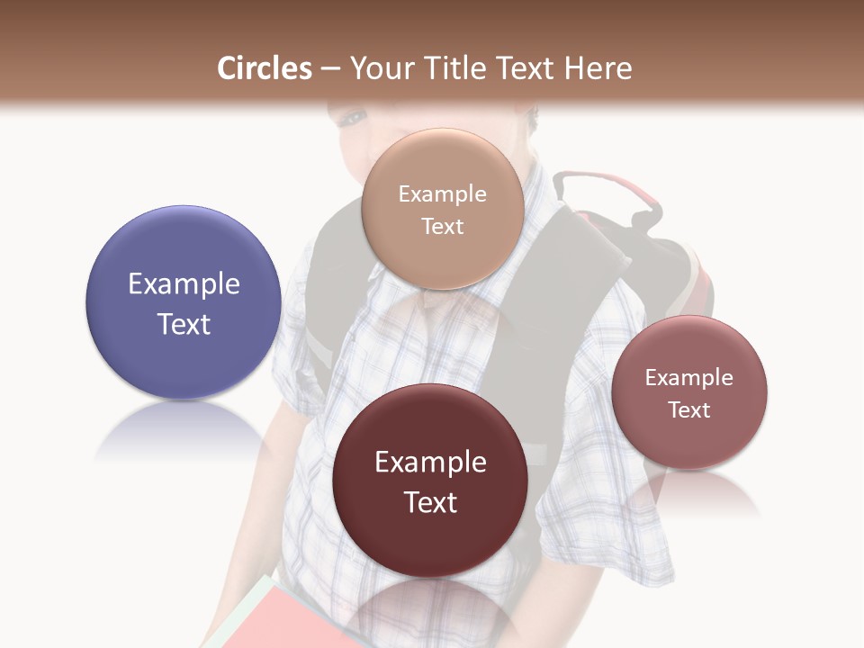 Education Schoolboy Pupil PowerPoint Template